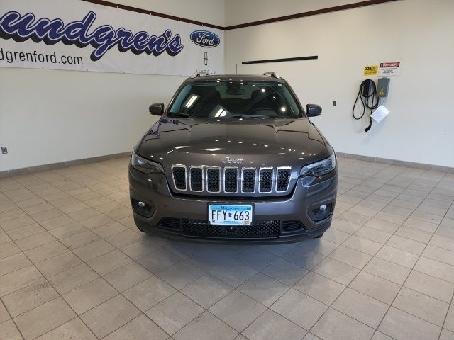 Certified 2021 Jeep Cherokee Latitude Lux with VIN 1C4PJMMX5MD202325 for sale in Eveleth, Minnesota