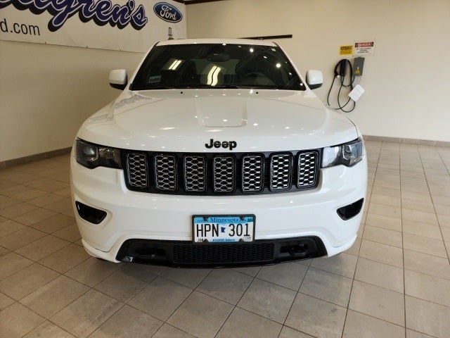 Certified 2019 Jeep Grand Cherokee Altitude with VIN 1C4RJFAG7KC679592 for sale in Eveleth, Minnesota