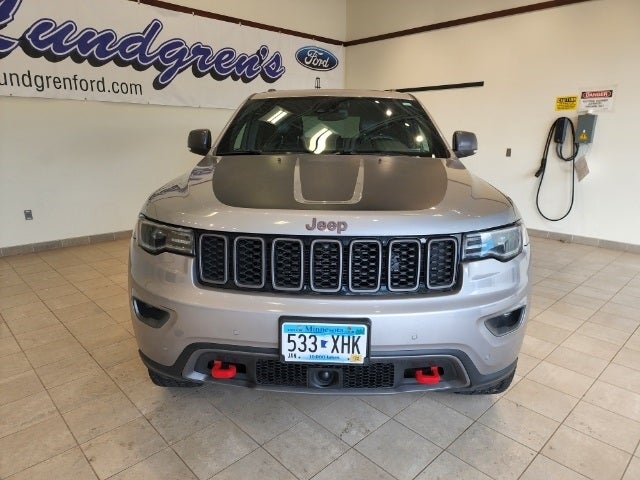 Used 2017 Jeep Grand Cherokee Trailhawk with VIN 1C4RJFLT3HC653610 for sale in Eveleth, Minnesota