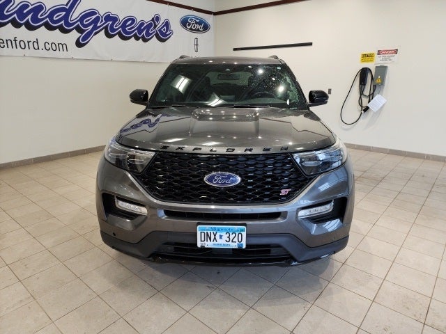 Certified 2020 Ford Explorer ST with VIN 1FM5K8GC5LGB05705 for sale in Eveleth, Minnesota