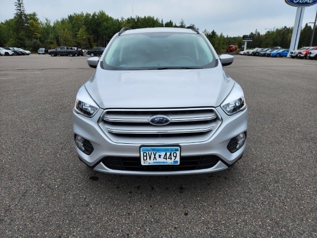 Used 2018 Ford Escape SE with VIN 1FMCU9GD3JUC08605 for sale in Eveleth, Minnesota