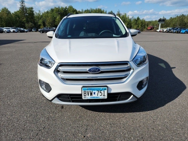 Used 2018 Ford Escape SE with VIN 1FMCU9GD7JUD21621 for sale in Eveleth, Minnesota