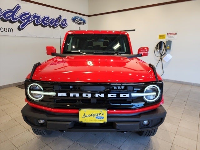 Used 2023 Ford Bronco 2-Door Outer Banks with VIN 1FMDE5AH7PLB19043 for sale in Eveleth, Minnesota
