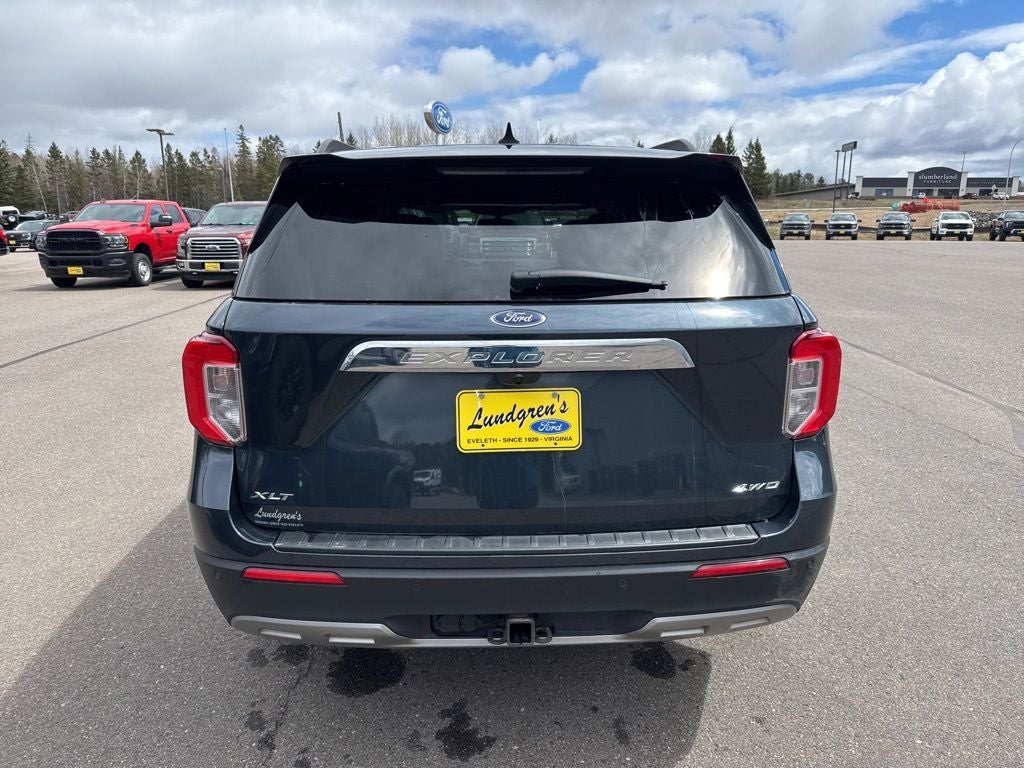 Used 2022 Ford Explorer XLT with VIN 1FMSK8DH6NGC05964 for sale in Eveleth, Minnesota