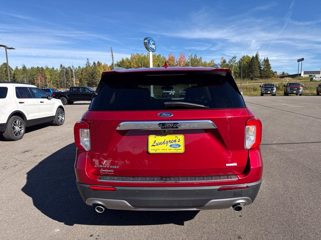 Used 2020 Ford Explorer Limited with VIN 1FMSK8FH3LGA06221 for sale in Eveleth, Minnesota