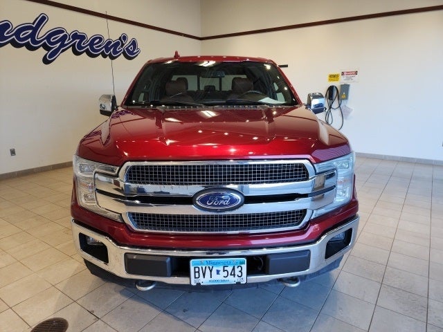 Used 2019 Ford F-150 King Ranch with VIN 1FTFW1E40KFA36023 for sale in Eveleth, Minnesota