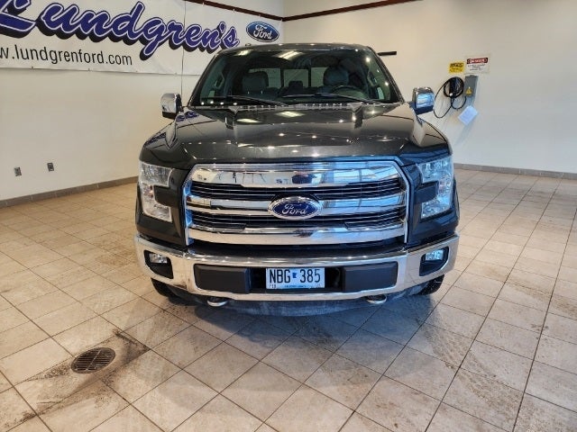 Used 2015 Ford F-150 Lariat with VIN 1FTFW1EGXFFA88369 for sale in Eveleth, Minnesota