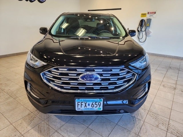 Certified 2021 Ford Edge Titanium with VIN 2FMPK4K9XMBA04133 for sale in Eveleth, Minnesota