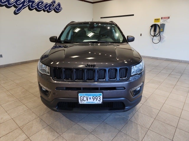 Used 2021 Jeep Compass Altitude with VIN 3C4NJDBB8MT520531 for sale in Eveleth, Minnesota