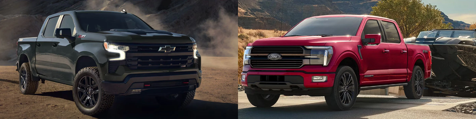 2026 Ford F-150 vs 2026 Chevrolet Silverado 1500 
